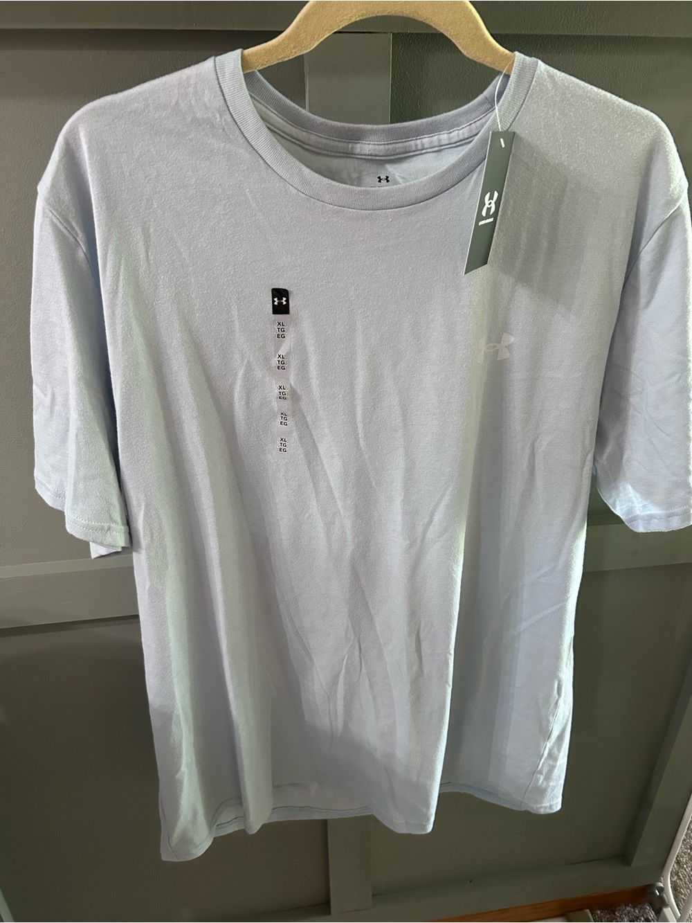 Under Armour Men’s Light blue Crewneck t-shirt - XL